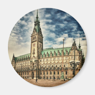 Hamburg Rathaus, Duitsland Magneet
