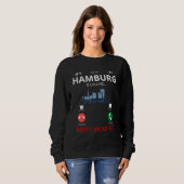 Hamburg roept Duitsland Souvenir Trui (Voorkant volledig)