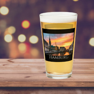 Hamburg Schilderachtig Waterfront Glas