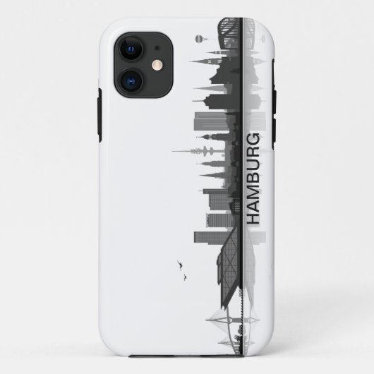 Hamburg skyline iPhone 5 sleeve/Case Case-Mate iPhone Case (Achterkant)