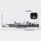 Hamburg skyline iPhone 5 sleeve/Case Case-Mate iPhone Case (Achterkant (horizontaal))