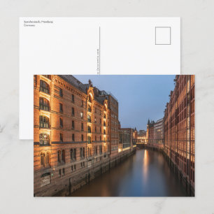 Hamburg Speicherstadt Briefkaart