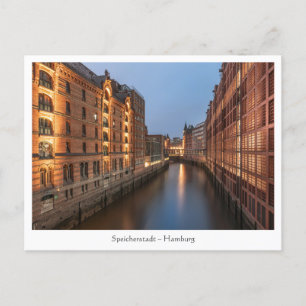 Hamburg Speicherstadt Briefkaart