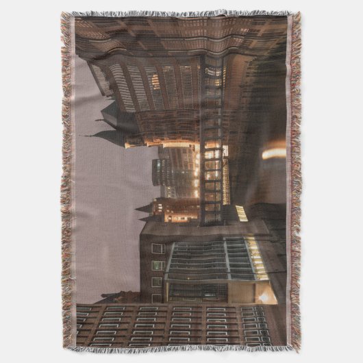 Hamburg Speicherstadt Deken (Voorkant Verticaal)