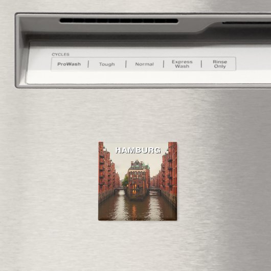 Hamburg Speicherstadt Duitsland Reizen Magneet (Insitu (Vaatwasser))