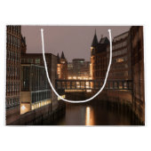 Hamburg Speicherstadt Groot Cadeauzakje (Voorkant)