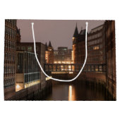 Hamburg Speicherstadt Groot Cadeauzakje (Achterkant)