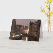 Hamburg Speicherstadt Kaart (Gele Bloem)