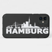 Hamburg town center of skyline iPhone 5 sleeve Case-Mate iPhone Case (Achterkant (horizontaal))