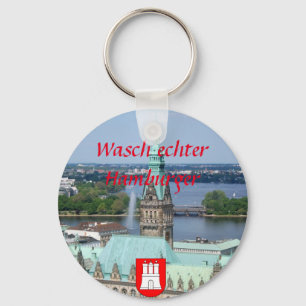 Hamburg Townhall Sleutelhanger