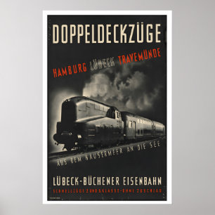 Hamburg Travemunde Lubeck Duitsland Reis uit het v Poster
