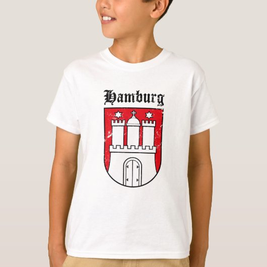 Hamburg Wappen T-shirt (Voorkant)