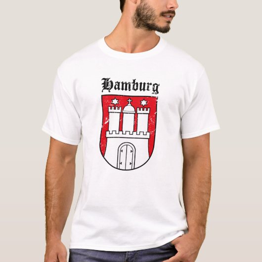Hamburg Wappen T-shirt (Voorkant)