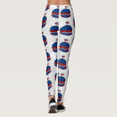 Hamburger 4 juli glitters leggings (Achterkant)