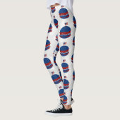 Hamburger 4 juli glitters leggings (Links)