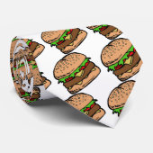 Hamburger 4 stropdas (Opgerold)