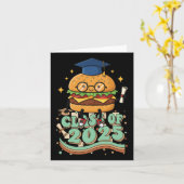 Hamburger Afstuderen CL van 2025 Kinder Mannen vro Kaart (Gele Bloem)