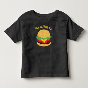 Hamburger Birthday Party Burger Burgday T-Shirt