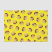 Hamburger Birthday Party Burger Kinder weefselpapi Tissuepapier (Voorkant)