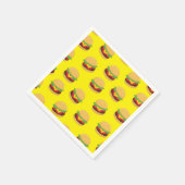 Hamburger Birthday Party Burger Napkins Servet (Hoek)