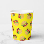 Hamburger Birthday Party Burger Paper Cups Papieren Bekers (Links)