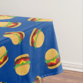 Hamburger Birthday Party Burger Tafelkleed (Voorbeeld)