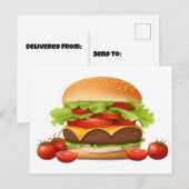 Hamburger Briefkaart (Voorkant / Achterkant)