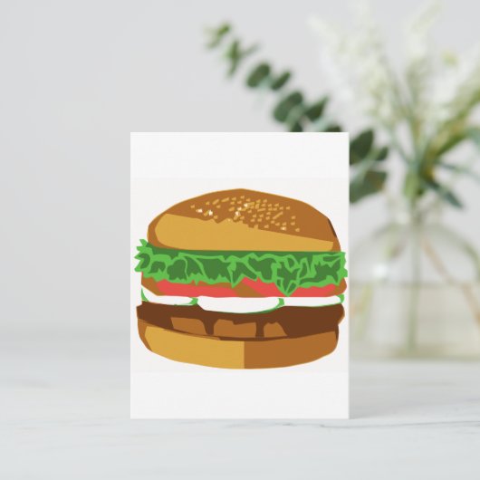 HAMBURGER BRIEFKAART (Staand voorkant)