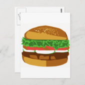 HAMBURGER BRIEFKAART (Voorkant / Achterkant)