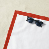 Hamburger broodje schattig rood wit gestreept café strandlaken (In situ)