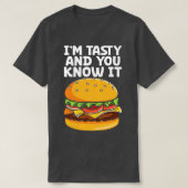 Hamburger Bun Cheeseburger Burger Cheese BBQ Fast T-shirt (Design voorkant)