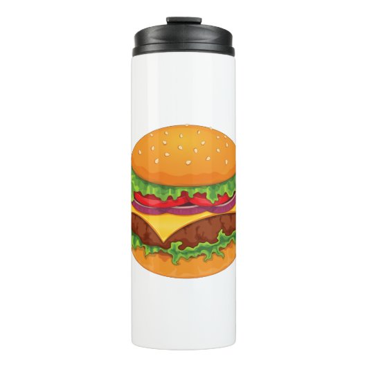 Hamburger Burger rundvlees Vlees van vleesmeel Che Thermosbeker (Voorkant)