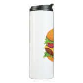 Hamburger Burger rundvlees Vlees van vleesmeel Che Thermosbeker (Gedraaid links)