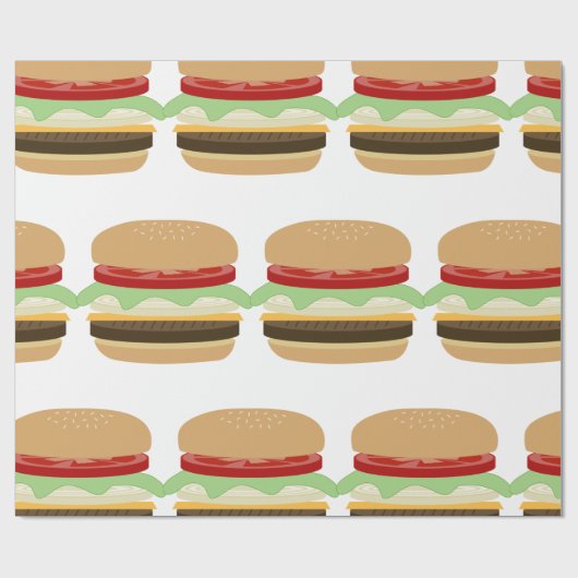 Hamburger Cadeaupapier (Vlak)