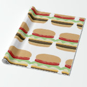 Hamburger Cadeaupapier (Uitgerold)