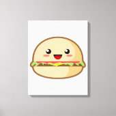 Hamburger Canvas Afdruk (Voorkant)