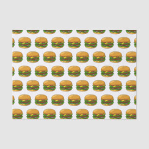 Hamburger cartoon illustratie tissuepapier