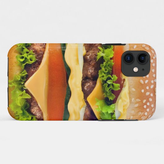 Hamburger Case-Mate iPhone Case (Achterkant (horizontaal))