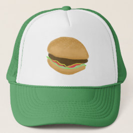 Hamburger Cheeseburger Burger Art Trucker Pet