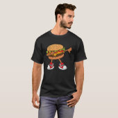 Hamburger Dab Kids Men Women Cheeseburger T-shirt (Voorkant volledig)