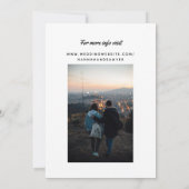 Hamburger en friet Perfect Pair Douche Kaart (Achterkant)