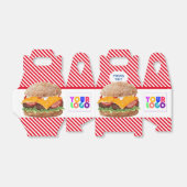 Hamburger Fast Food BBQ Diner Bedankdoosjes (Uitgevouwen)