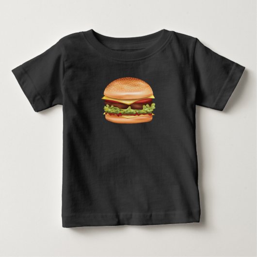 Hamburger Fast Food Illustratie (Voorkant)