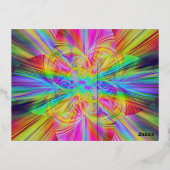 Hamburger Folie Uitnodiging Briefkaart (Achterkant)