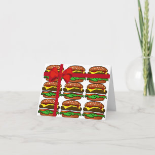 Hamburger Gift Wenskaart Kaart