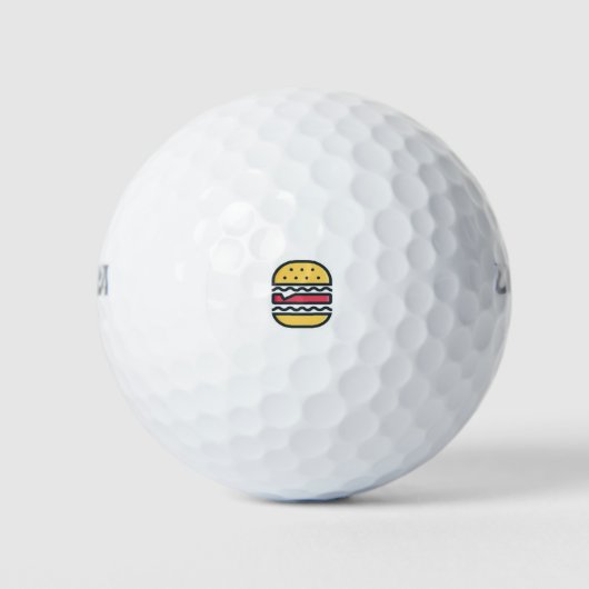 Hamburger! Golfballen (Voorkant)