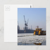 Hamburger Hafen Briefkaart (Voorkant / Achterkant)