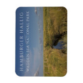 Hamburger Hallig, Wadden Zee, Duitsland Magneet (Verticaal)