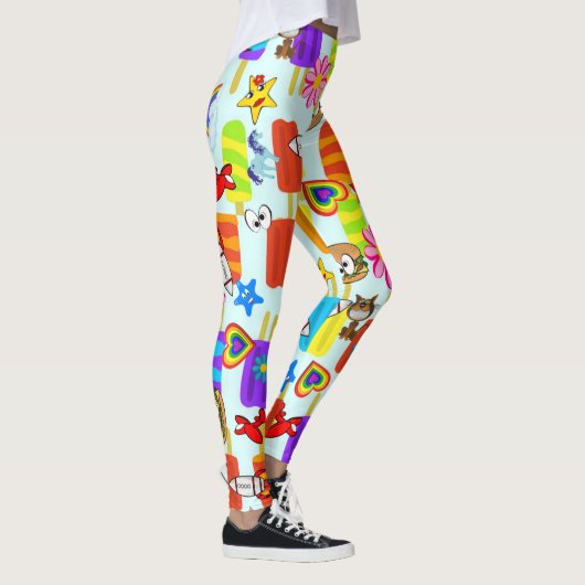 Hamburger Harten Ijs Leggings (Rechts)