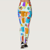Hamburger Harten Ijs Leggings (Achterkant)